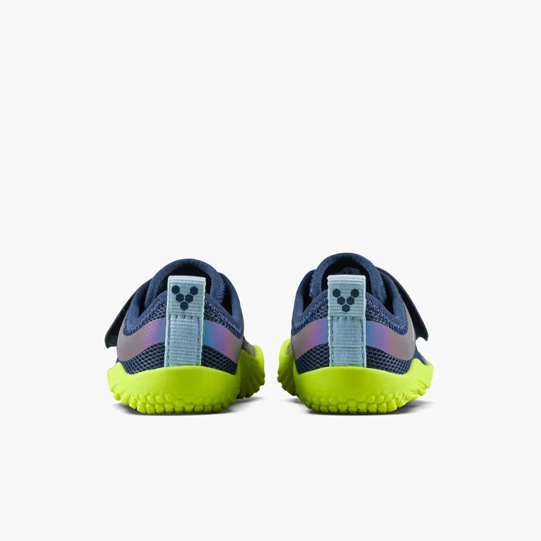 Кроссовки Vivobarefoot Primus Sport IV — для малышей, синий с фиолетовым, фото 5