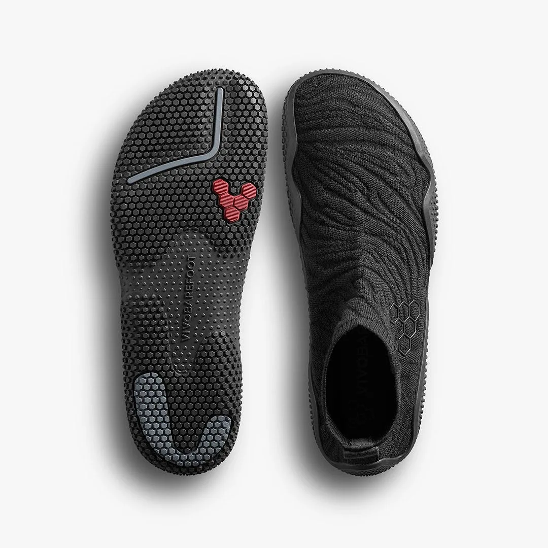 Ботинки Vivobarefoot Motus Studio Sock Boot — женская модель, чёрный, фото 2