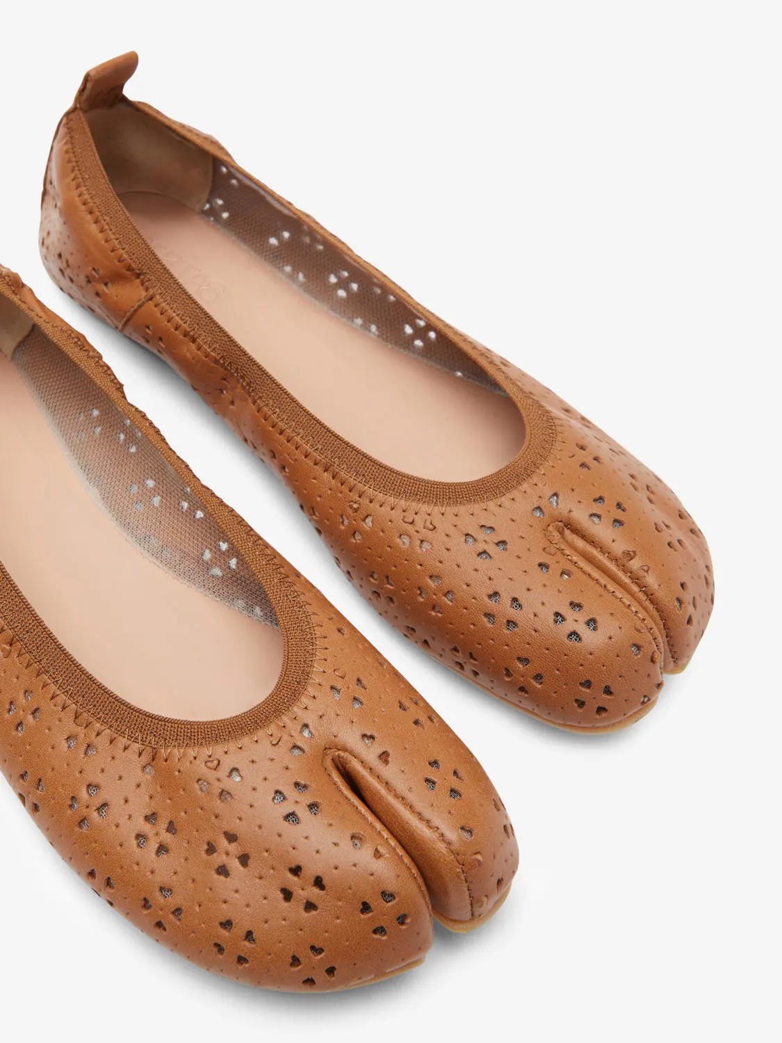 Босоногие балетки таби Libertas Barefoot Tabi — коричневый, фото 5