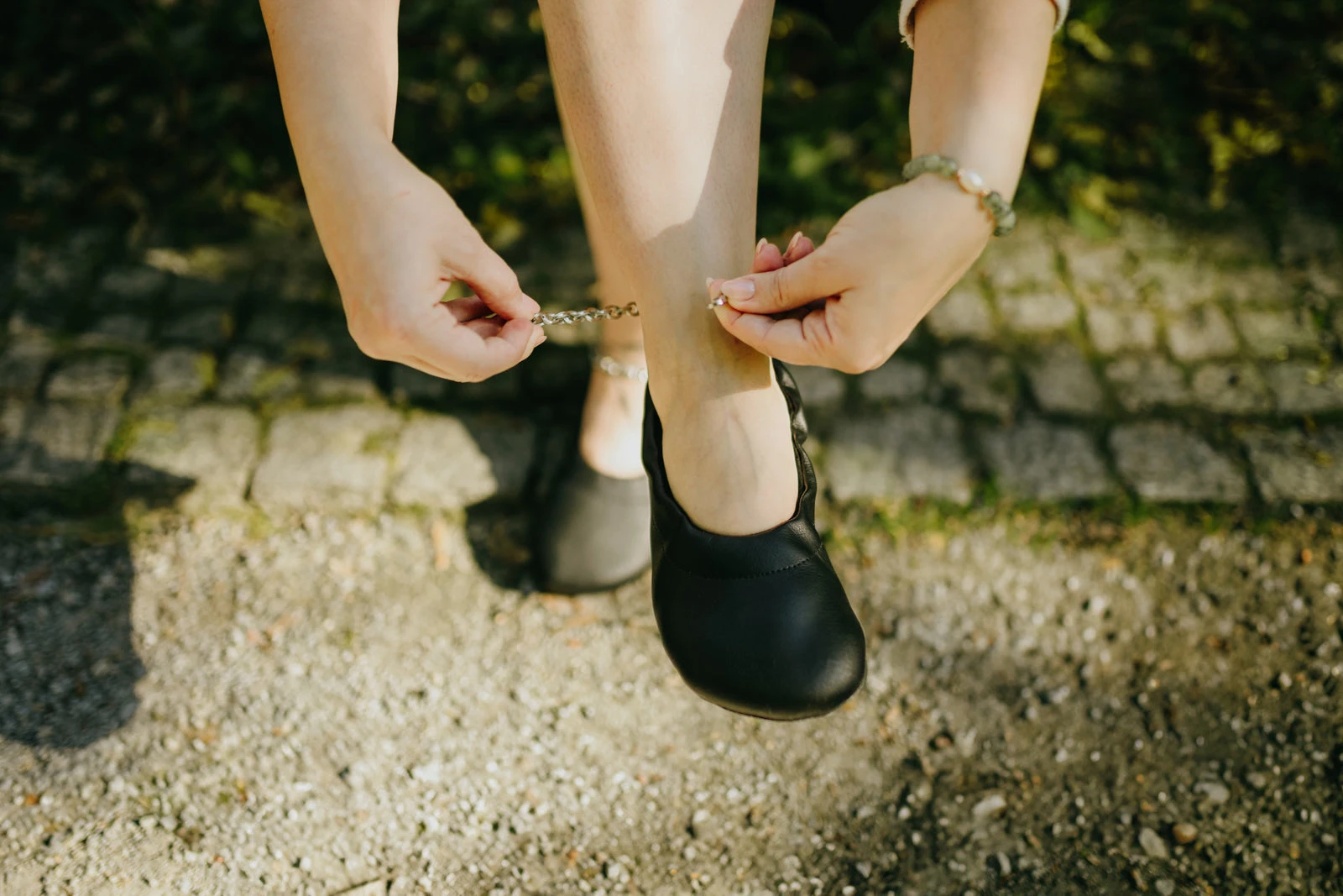 Балетки Ahinsa Chic Barefoot — чёрный, фото 23