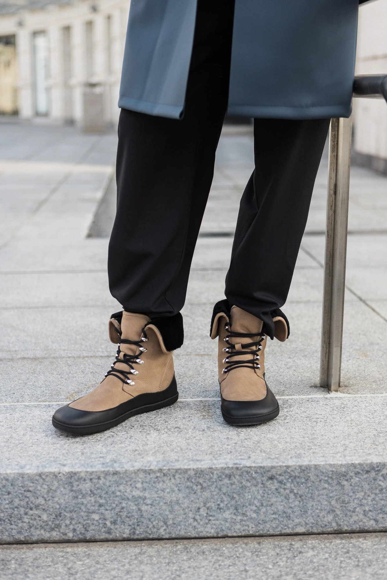 Босоногие ботинки Shapen LYNX — серо-коричневый, фото 20