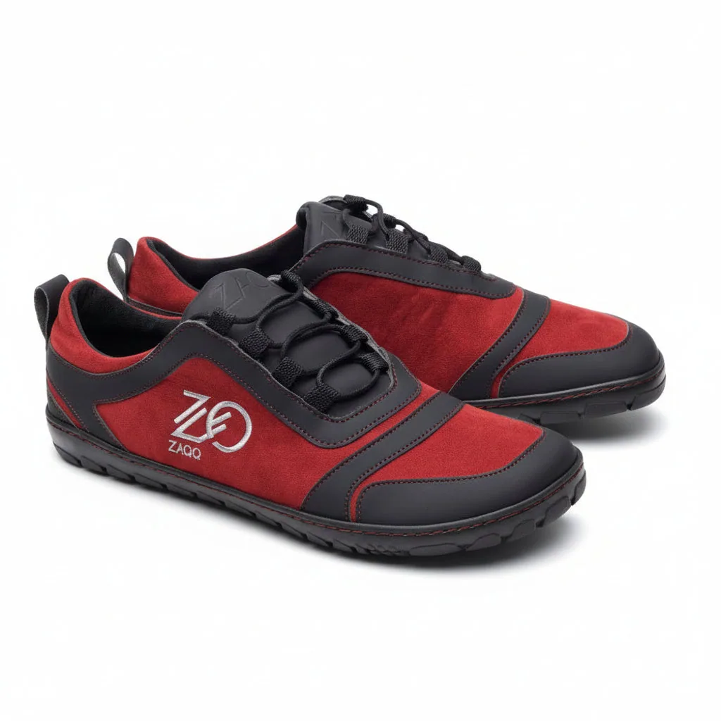 Кроссовки для женщин и мужчин ZAQQ SQILL Bordeaux (бордовый цвет) — фото 1 из 12