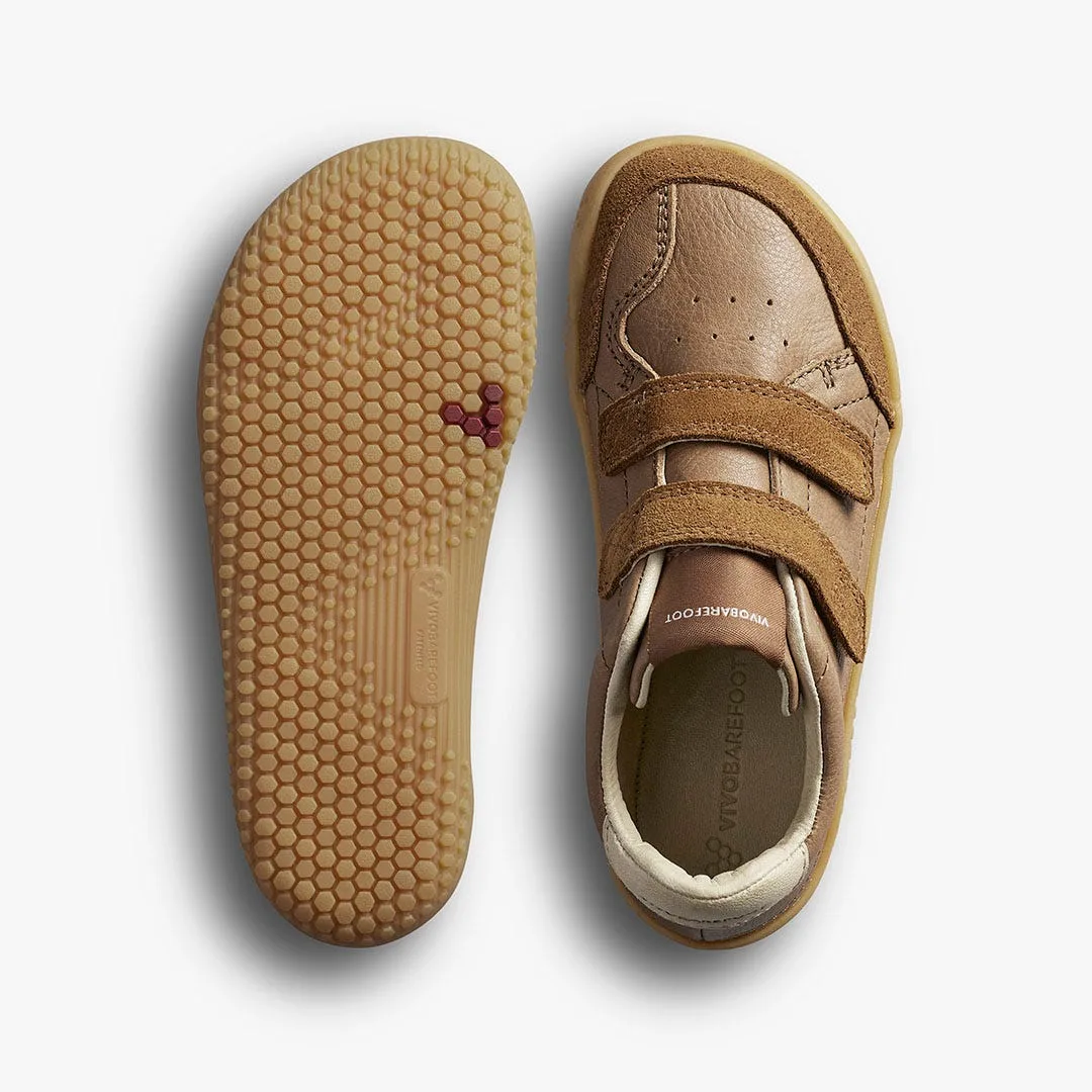 Кроссовки Vivobarefoot Gobi Sneaker — для дошкольников, коричневый, фото 2