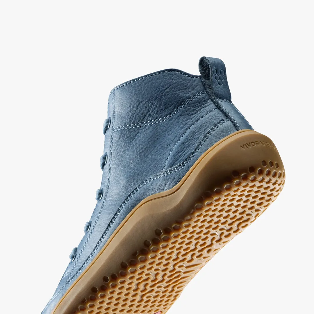 Ботинки Vivobarefoot Gobi Boot — для подростков, индиго, фото 7