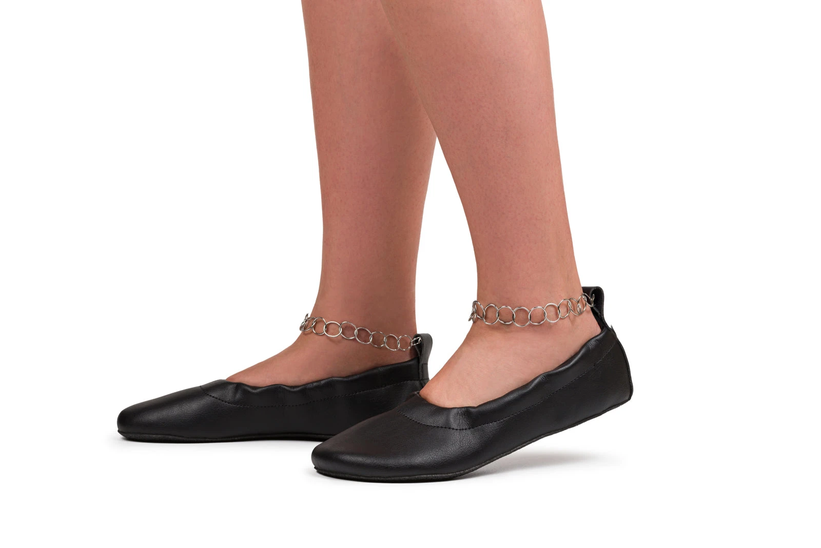 Балетки Ahinsa Chic Barefoot — чёрный, фото 13