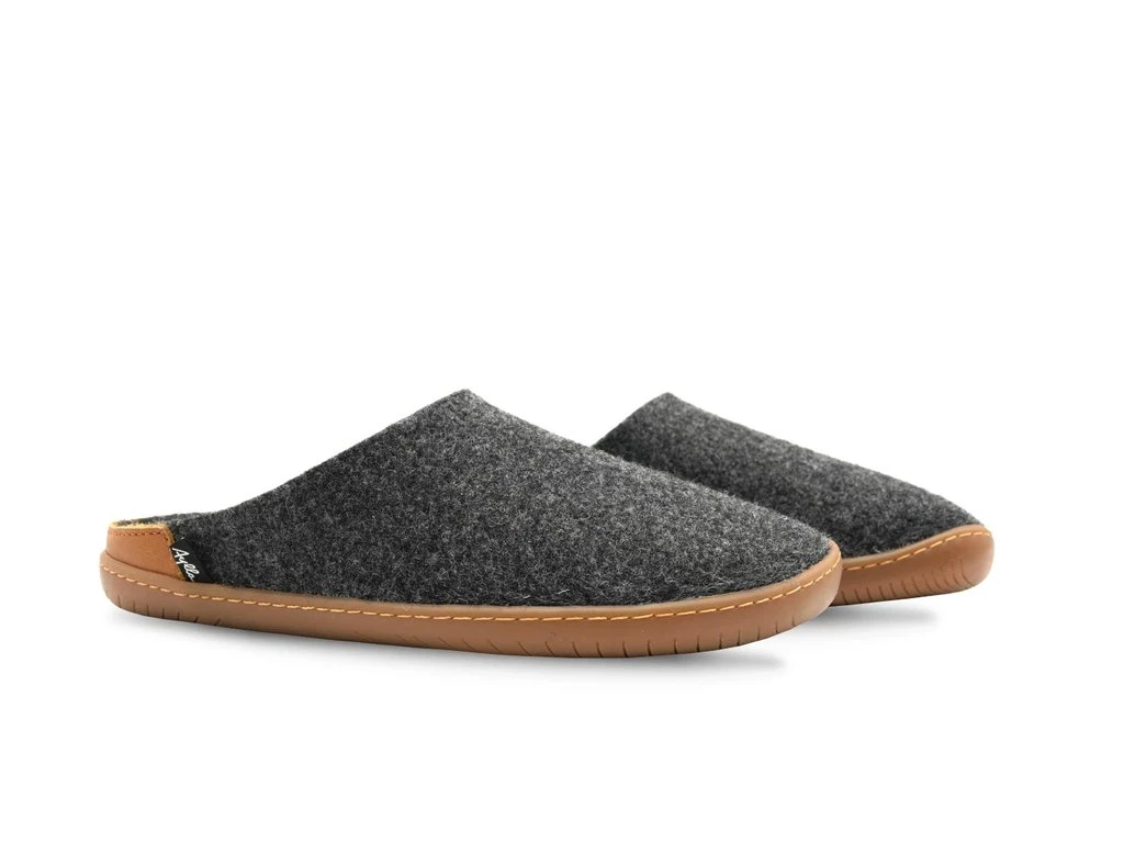 Шлёпанцы Aylla Wasi (женские) — серый · натуральная отделка, фото 4