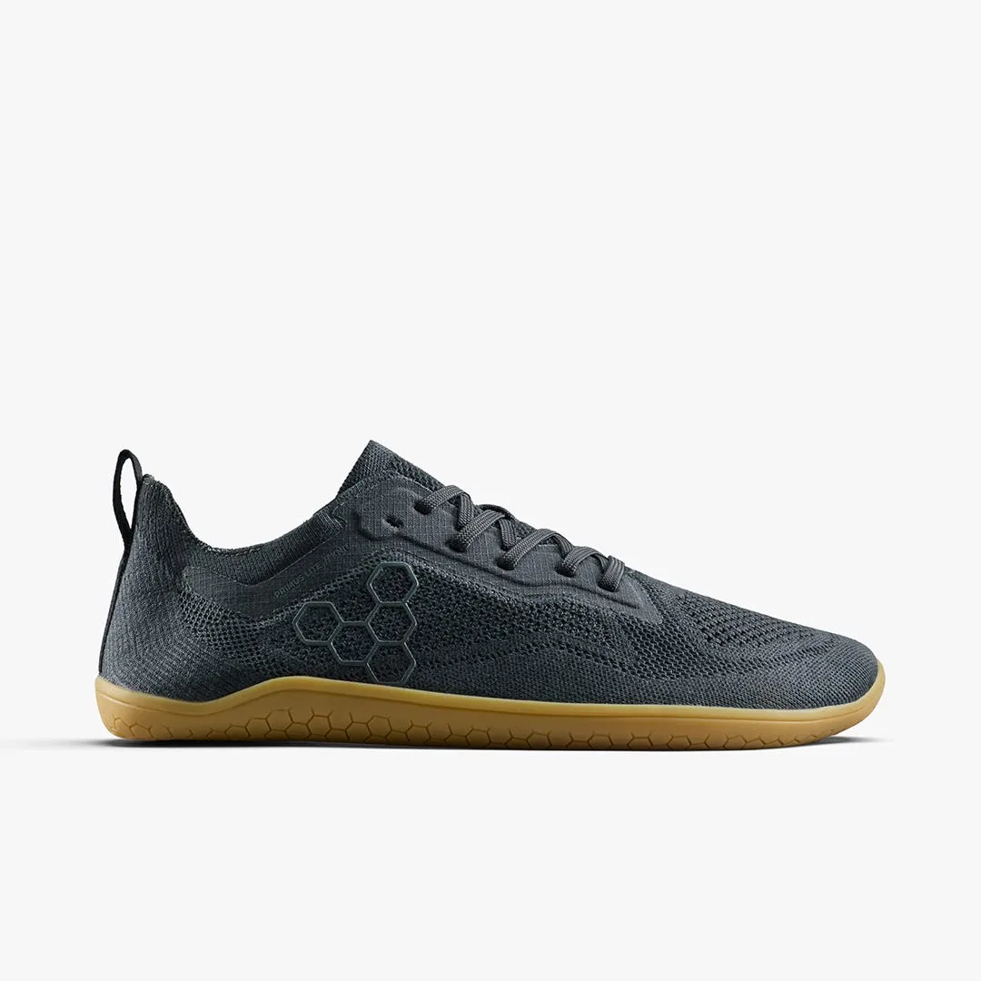 Кроссовки Vivobarefoot Primus Lite Knit Natural — мужская модель, чёрный