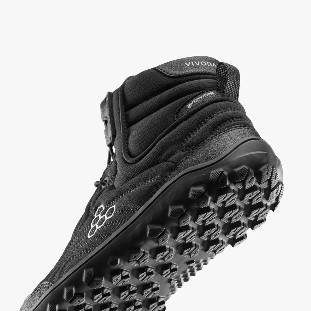 Ботинки Vivobarefoot Tracker Tova Mid — женская модель, чёрный, фото 7