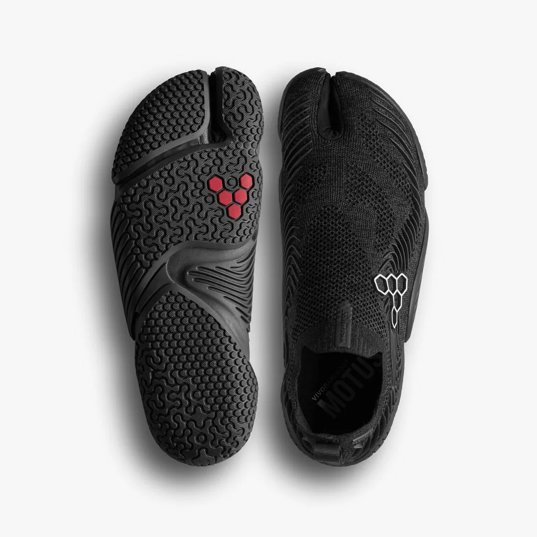 Кроссовки Vivobarefoot Motus Flex Tabi — женская модель, чёрный, фото 2