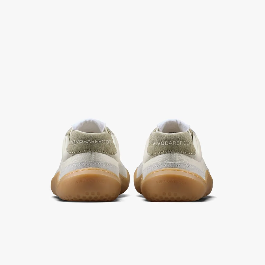 Кроссовки Vivobarefoot Gobi II Sneaker Leather — женская модель, приглушённый зелёный, фото 5