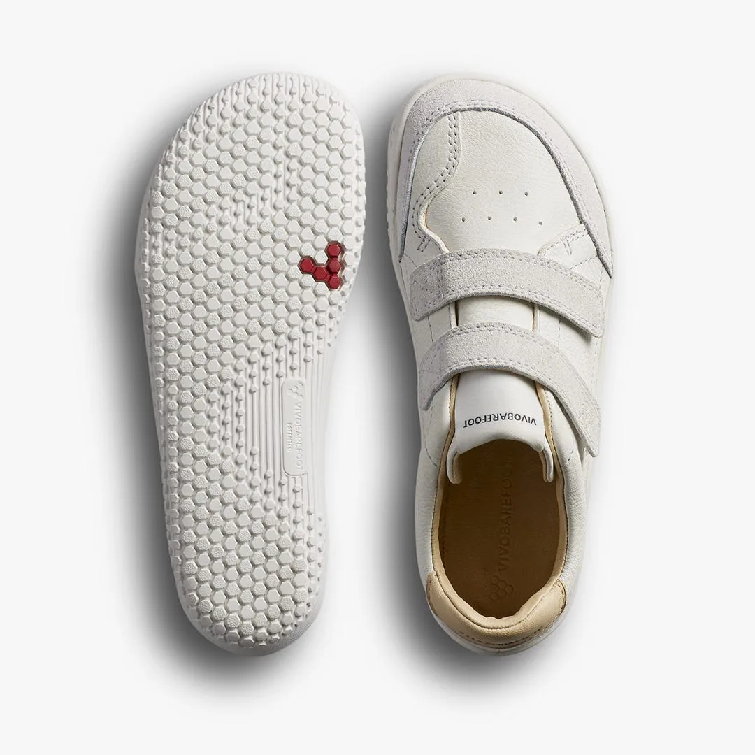 Кроссовки Vivobarefoot Gobi Sneaker — детская модель, светло-бежевый, фото 2