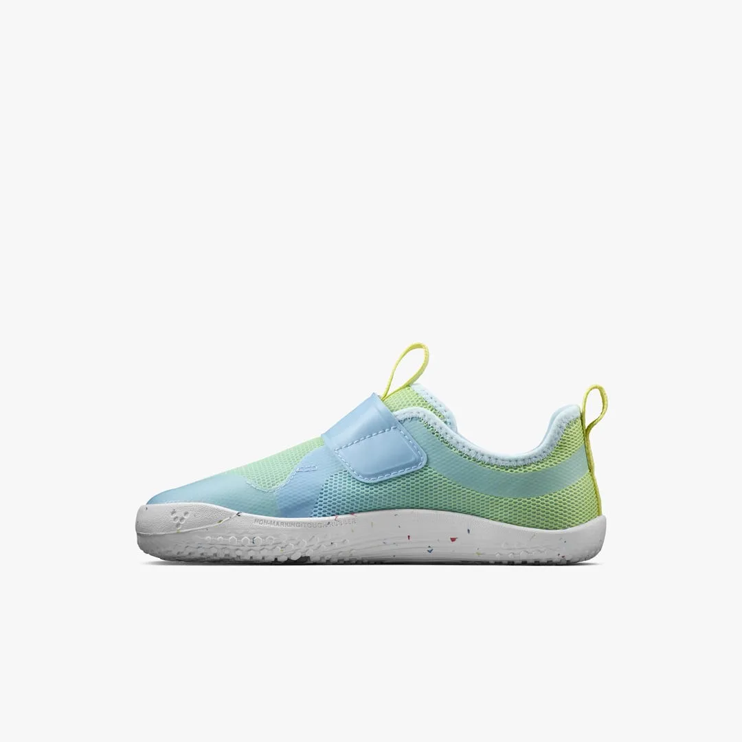 Кроссовки Vivobarefoot Primus Sport IV — детская модель, светлый голубовато-зелёный, фото 3