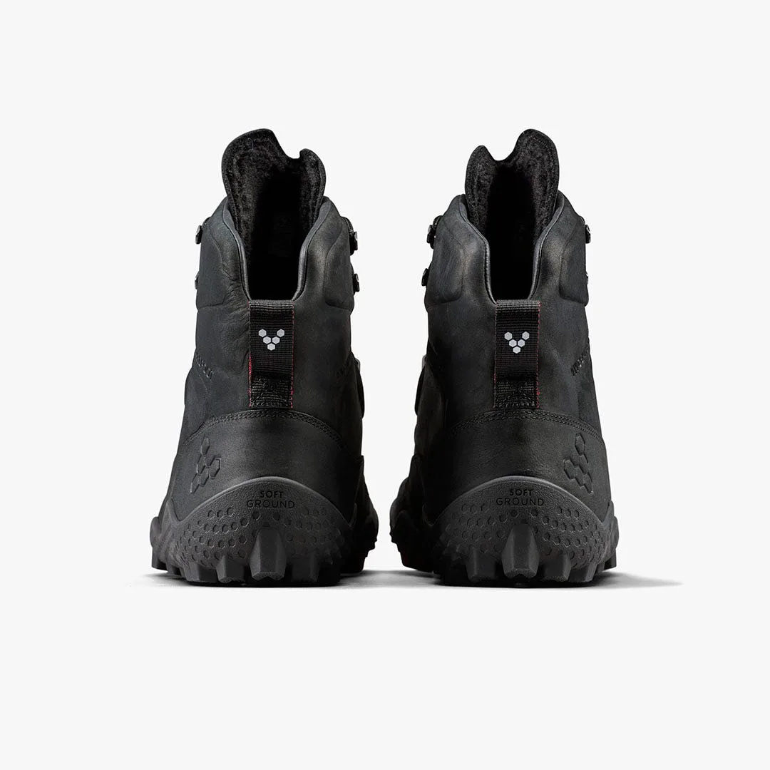 Ботинки Vivobarefoot Tracker Winter III SG — мужская модель, чёрный, фото 5