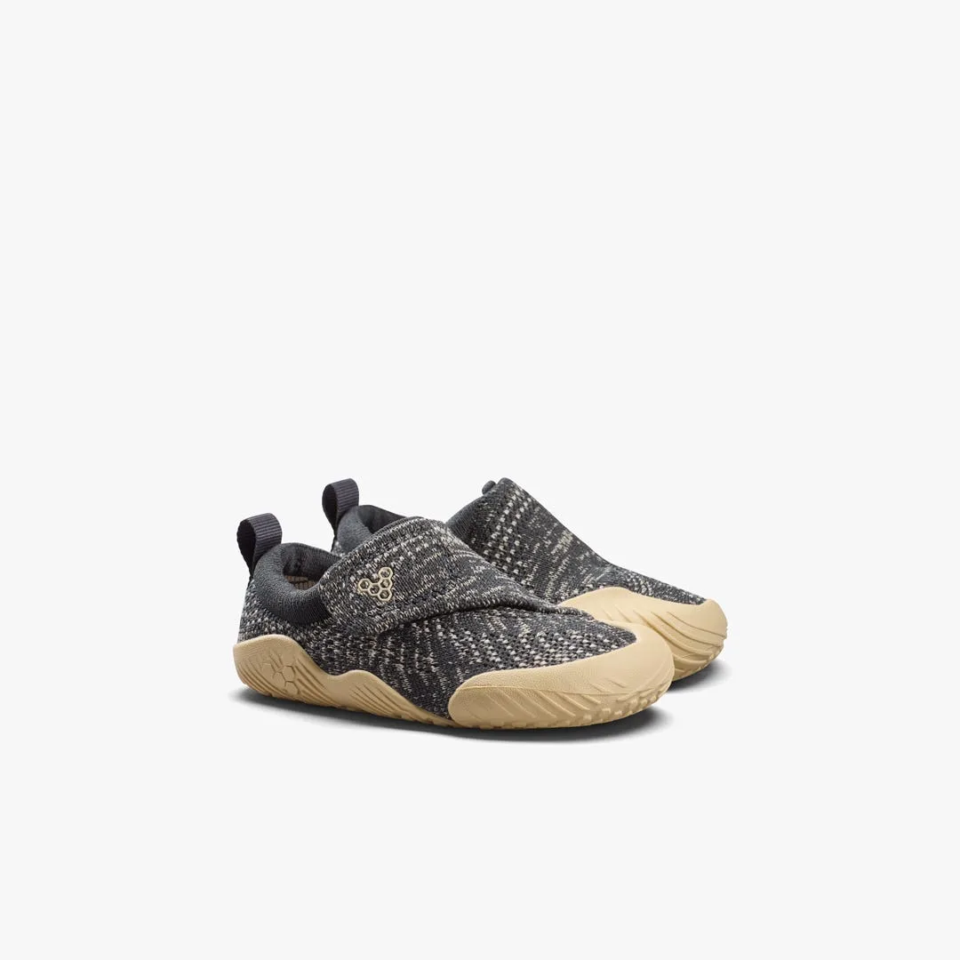 Кроссовки Vivobarefoot Motus Knit — для малышей, тёмно-серый, фото 4