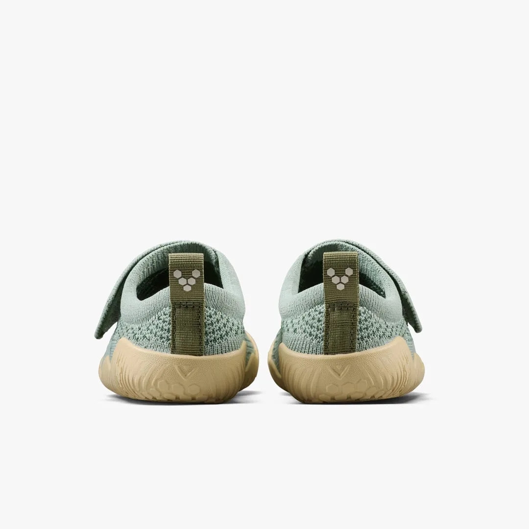 Кроссовки Vivobarefoot Motus Knit — для дошкольников, ледяной зелёный, фото 5