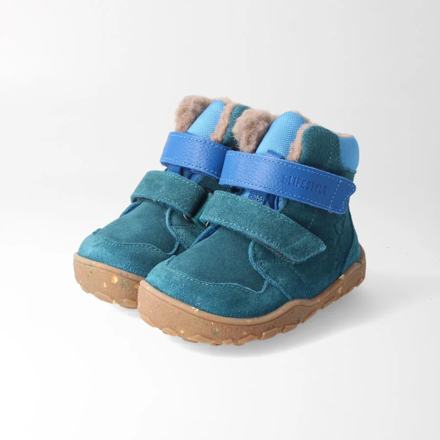 Зимние босоногие ботинки bLIFESTYLE gibbonSTYLE — петроль, фото 4