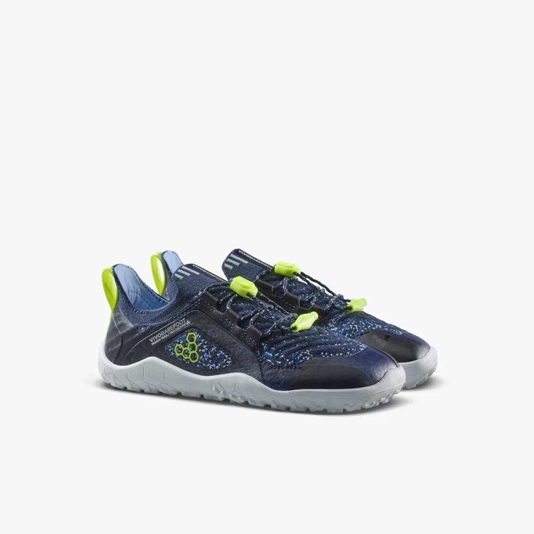 Кроссовки Vivobarefoot Primus Trail Knit FG — для дошкольников, синий с фиолетовым, фото 4