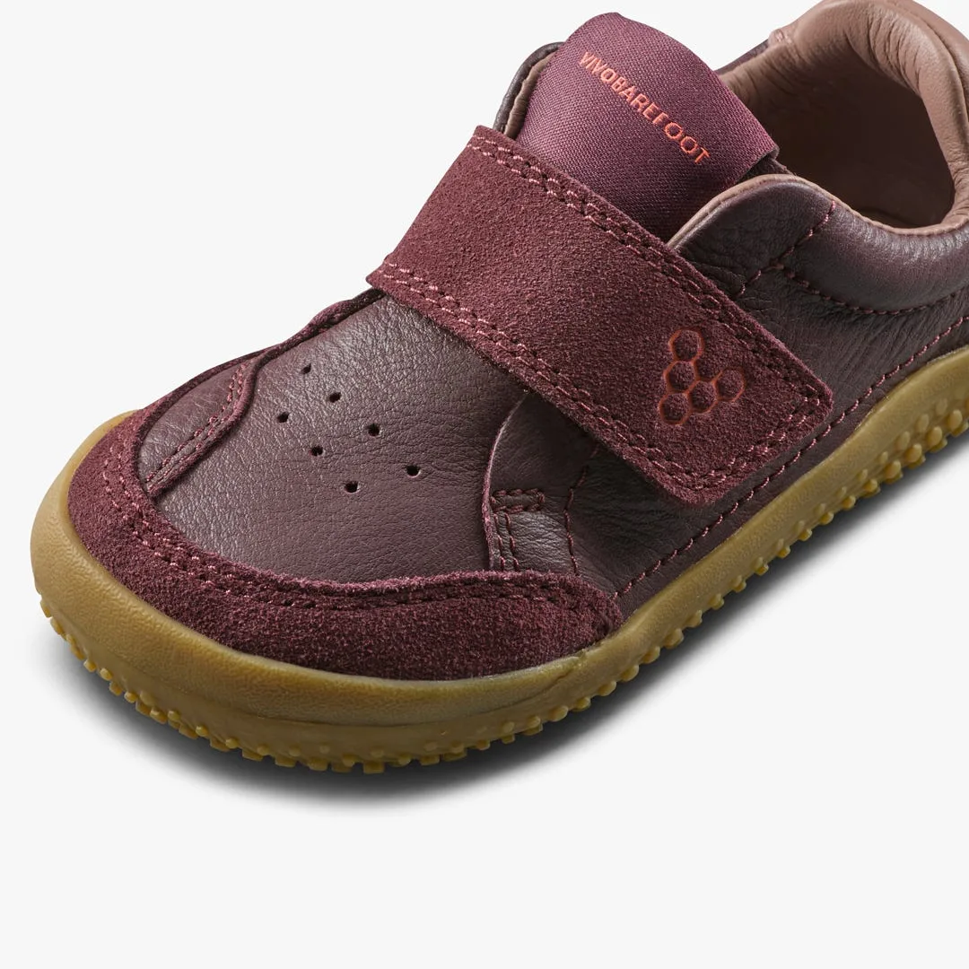 Кроссовки Vivobarefoot Gobi Sneaker — для малышей, бордовый, фото 7