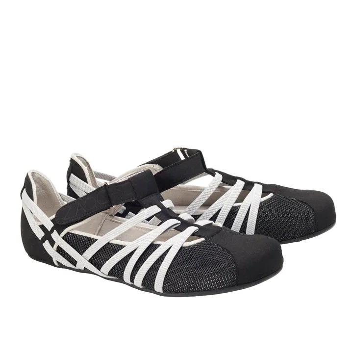 Женские балетки ZAQQ QLAIRE Black (чёрный цвет) — фото 1 из 4